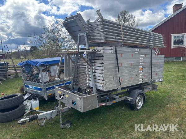 Byggställning Monzon Frame 115kvm med trailer