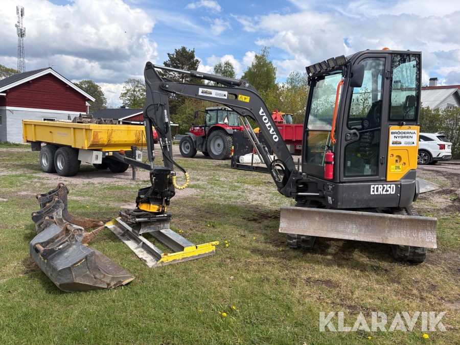 Grävmaskin Volvo ECR25D