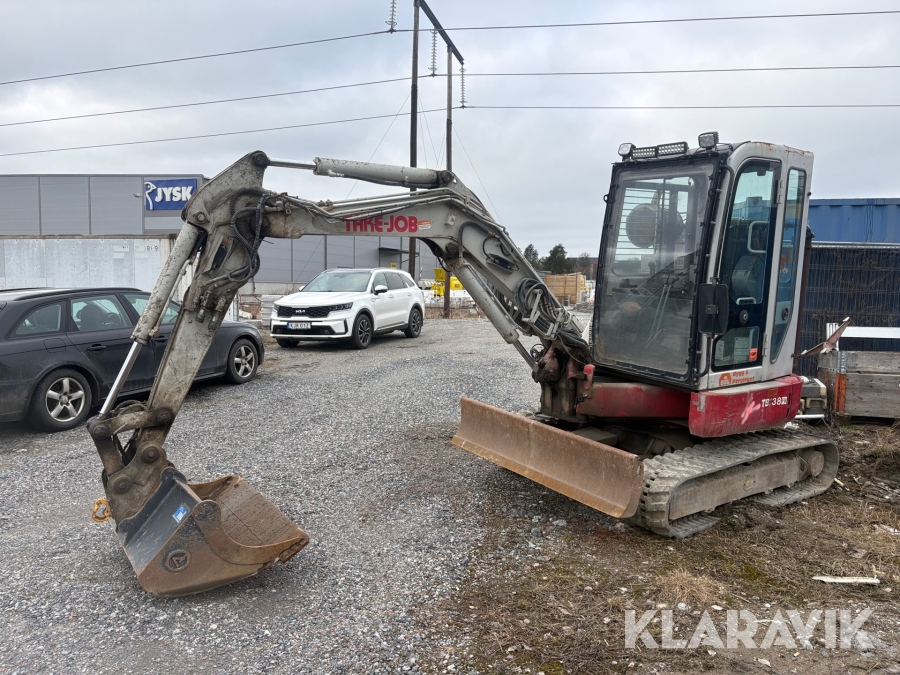 Grävmaskin Take-Job TB138 FR