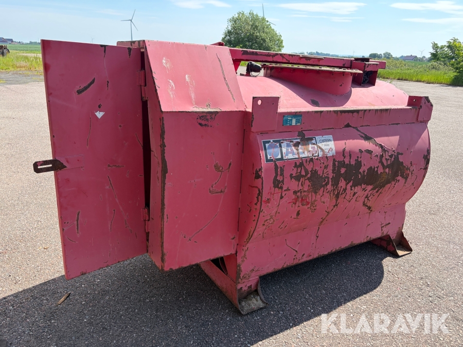 Dieseltank ABG 1500 liter
