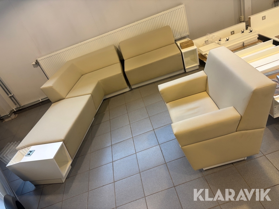 Loungegrupp - Soffa + Fåtölj