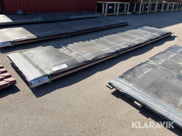 Plåt President GCM Mörkröd 758 11st