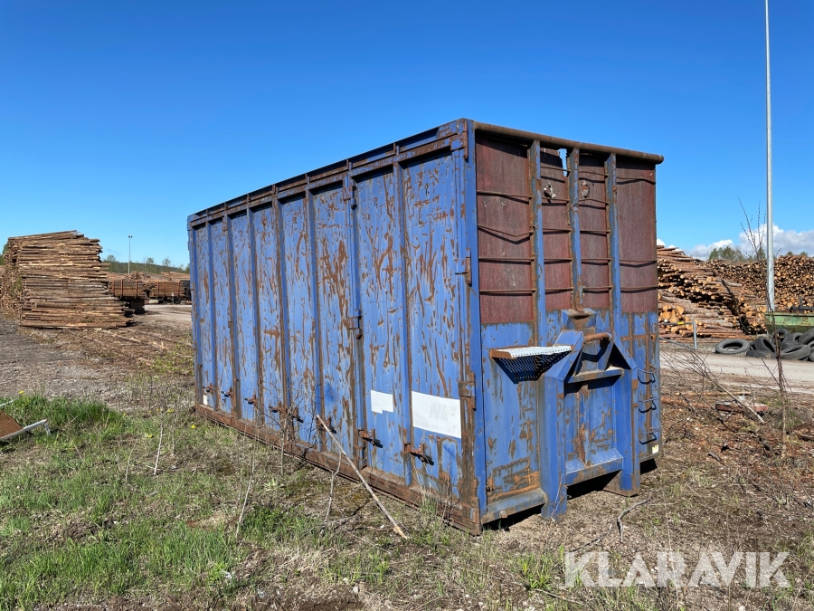 Container CMT ALR 013 med öppningsbar sida