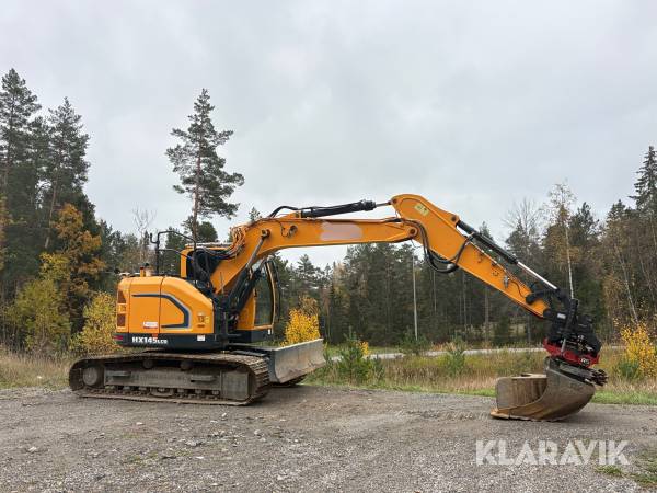 Grävmaskin Hyundai HX145 LCR