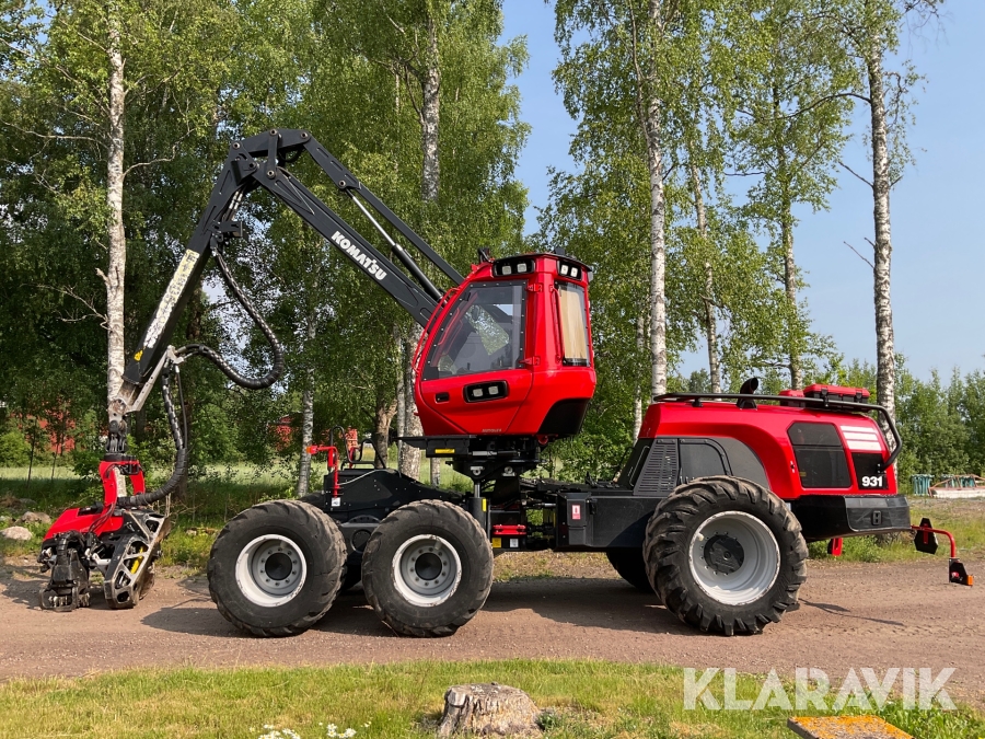 Skördare Komatsu XH931-3