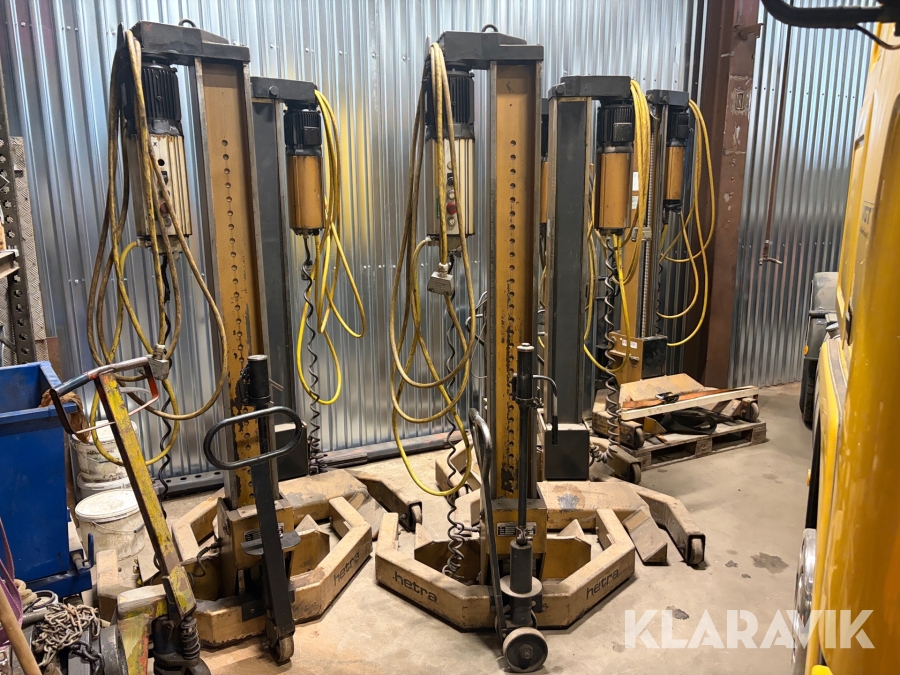 Lastbilslyft Hetra 6500 kg 6 st