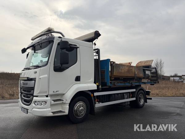 Lastväxlare DAF FA LF260i med 2 st flak