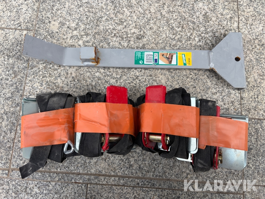 Parkettspännare 4st med slagdon