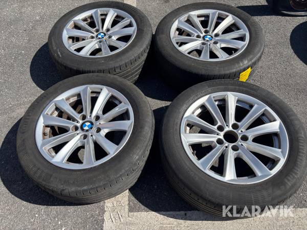 Däck på fälg Continental 225/55-17 4st