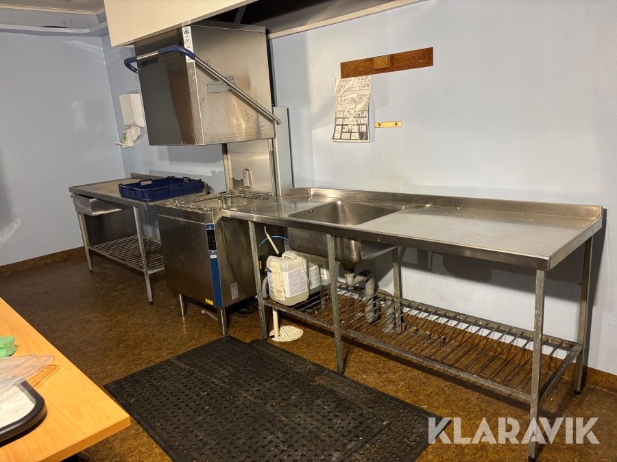 Diskmaskin Electrolux EHT 81S med diskbänkar