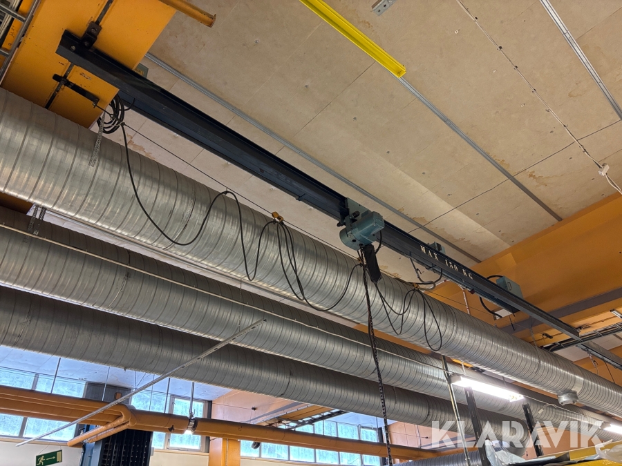 Travers med kättingtelfer Malcusblocket 150kg