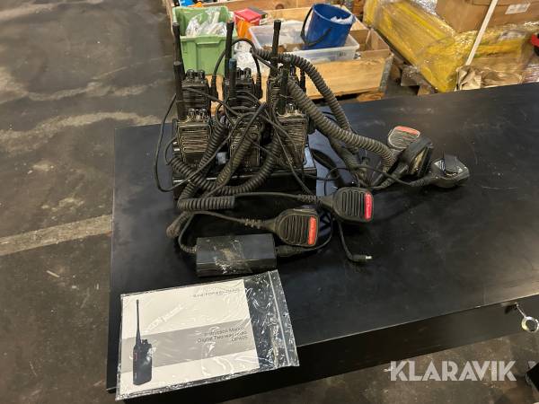 Komradio / walkie talkie Kirisun DP405 6 st
