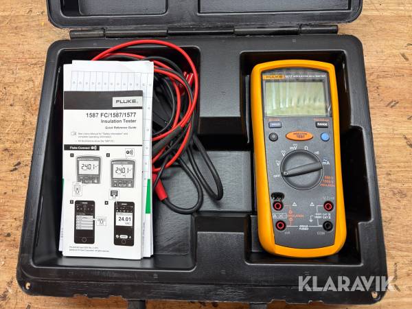 Multimeter Fluke 1577 insulation