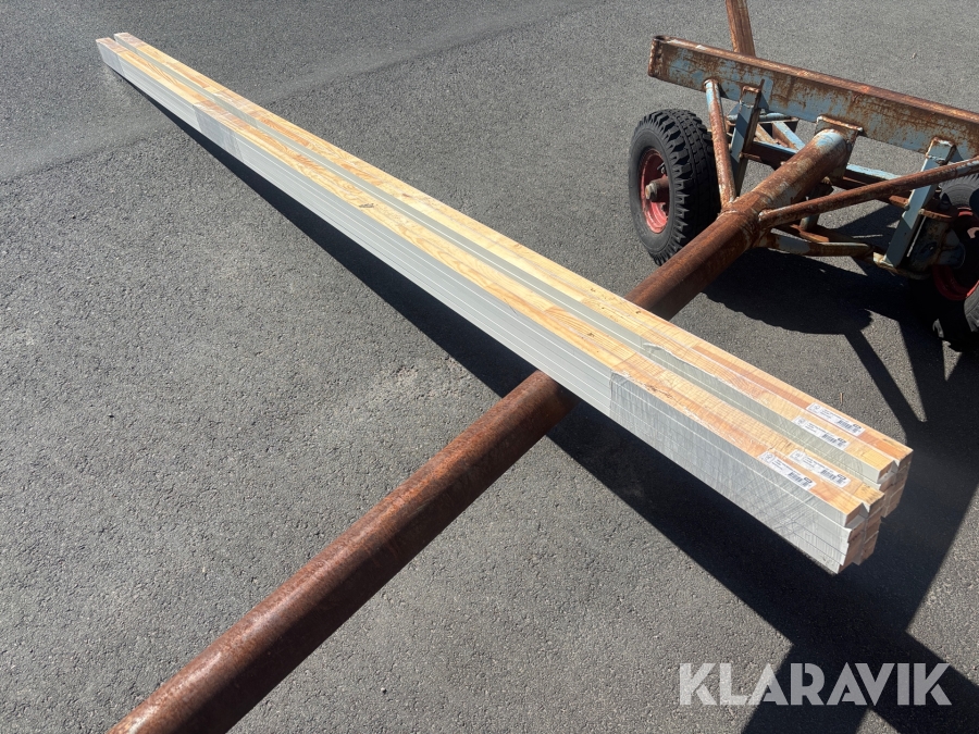 Parti med salningslist 19x27mm Vit Ca 230st