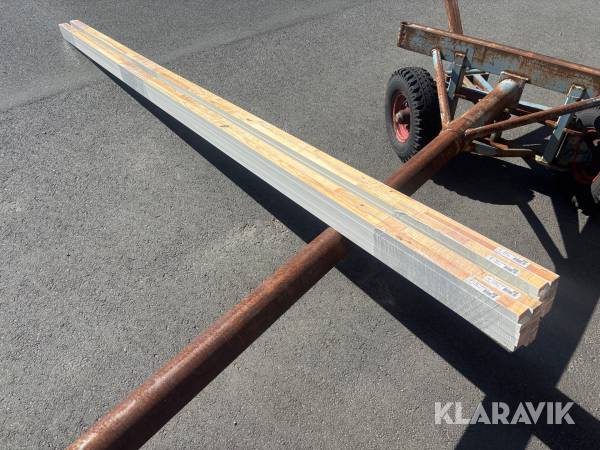 Parti med salningslist 19x27mm Vit Ca 230st