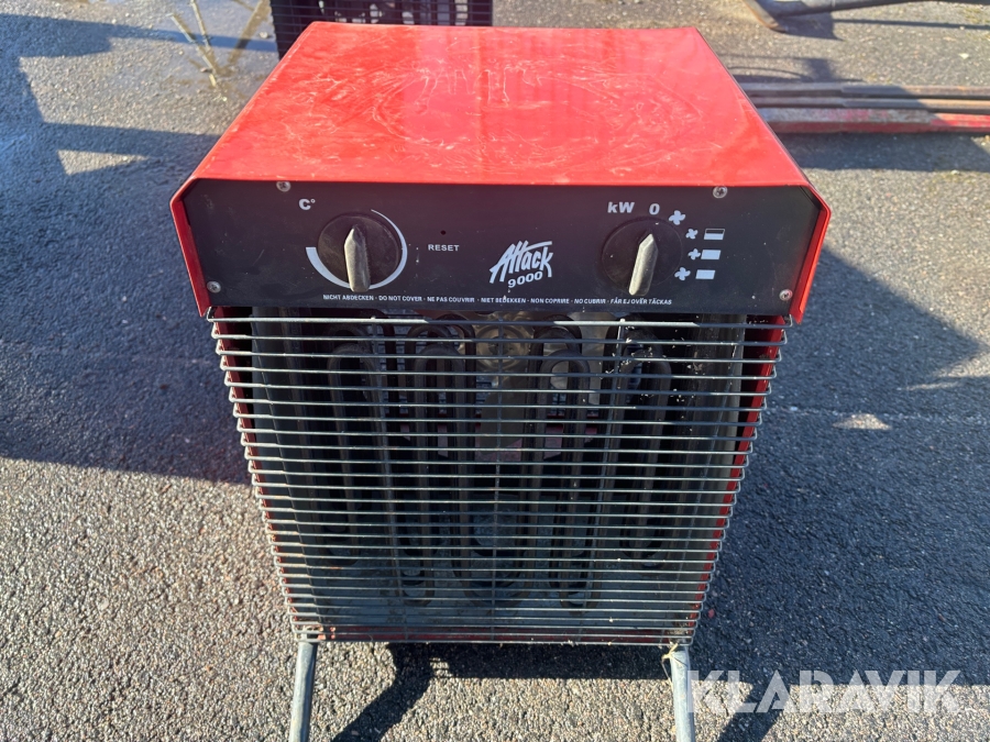 Värmefläkt Attack 9000 16 a