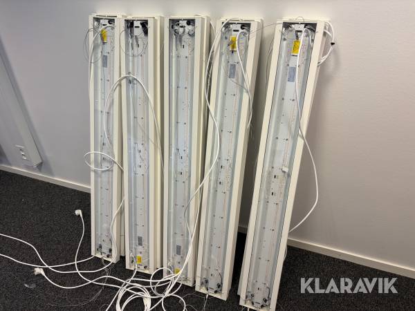 LED amaturer Ahlsell Intreiörarmatur LED 5900 830 10st