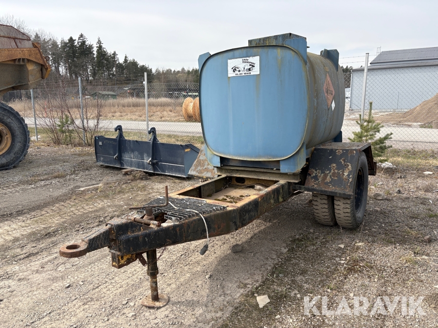 Dumpervagn med dieseltank