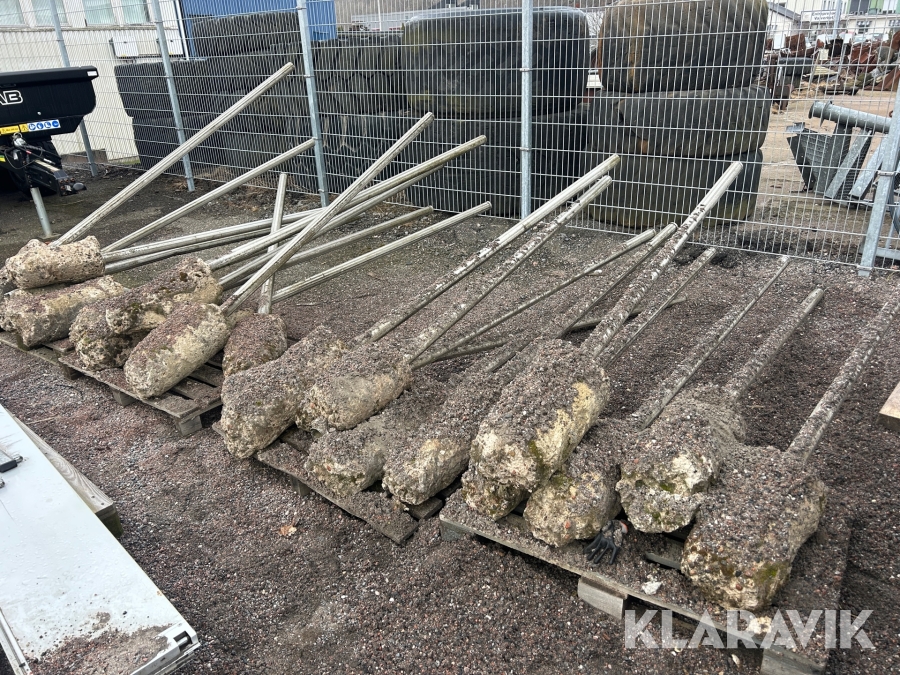 Stolpfundament ca 20 st