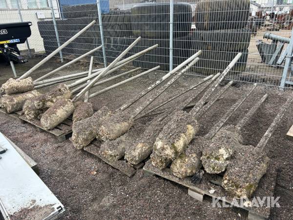 Stolpfundament ca 20 st