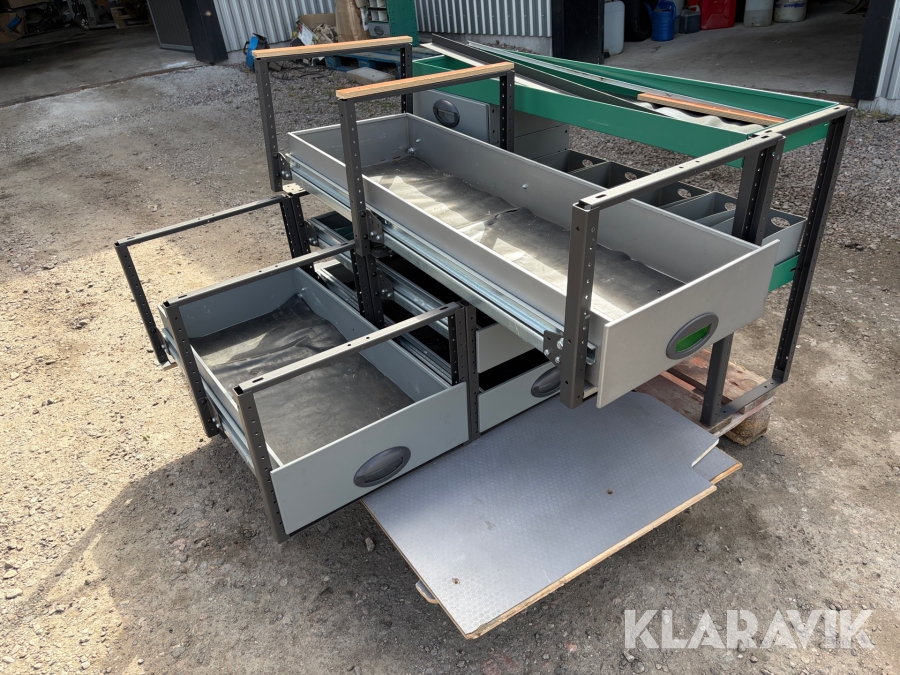 Verktygsinredning System Edström passande Renault E-Kangoo