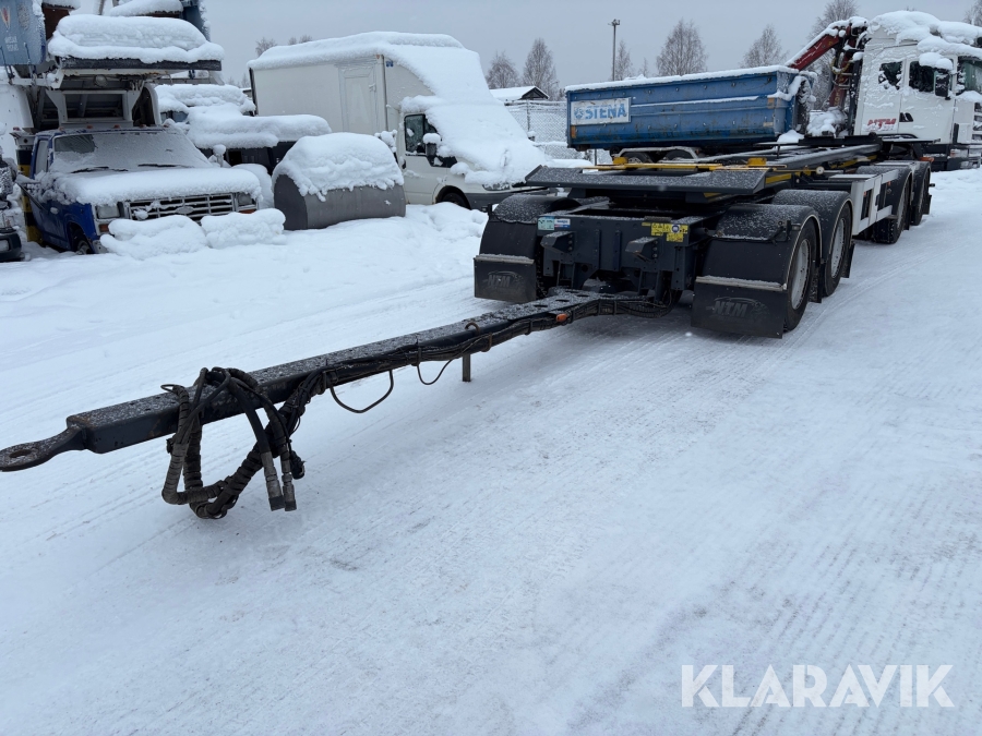 Containersläp Istrail med tipp