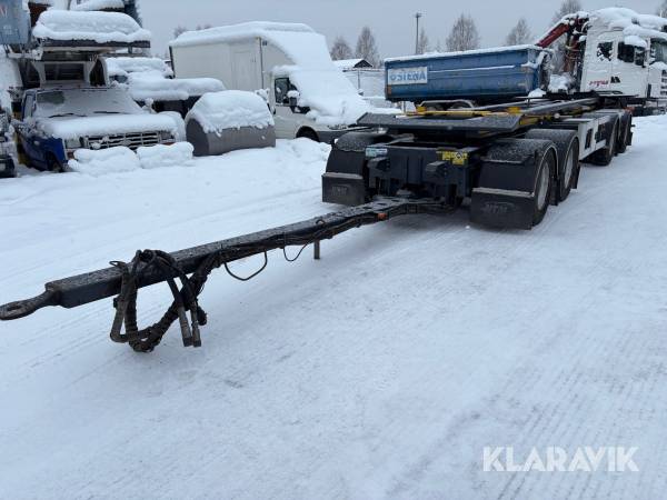 Containersläp Istrail med tipp