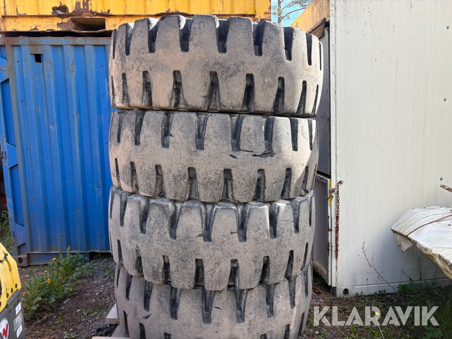 Däck till hjullastare L90 20.5R25 4st