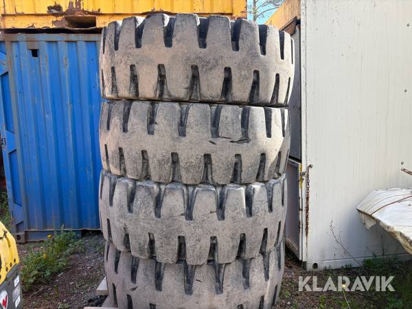 Däck till hjullastare L90 20.5R25 4st