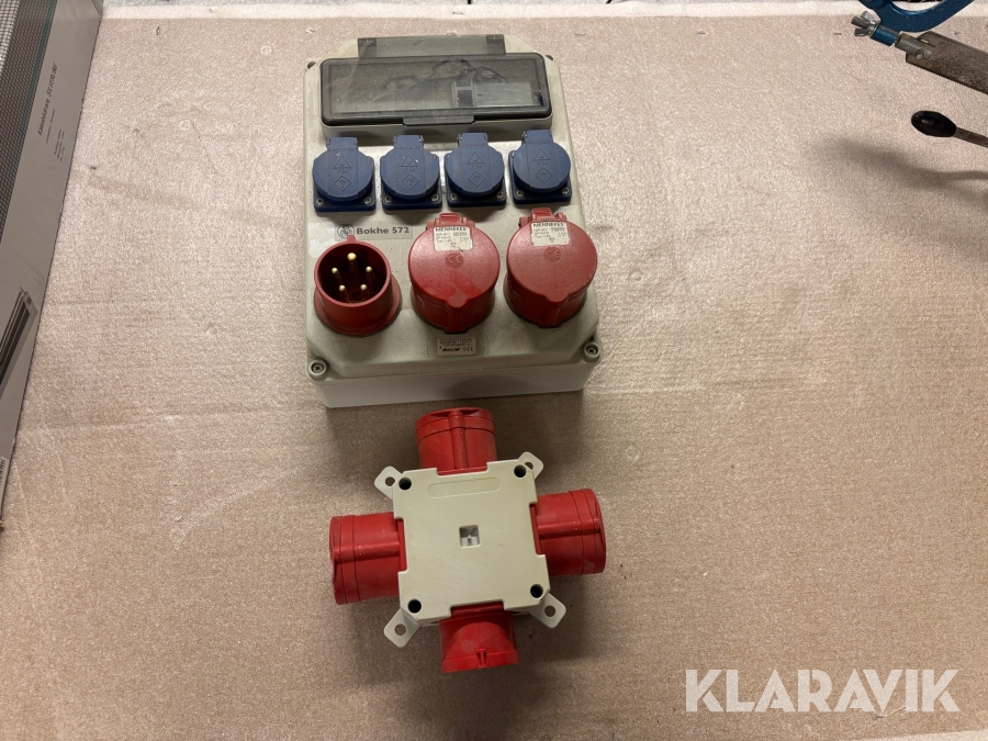 Elcentral och grenuttag