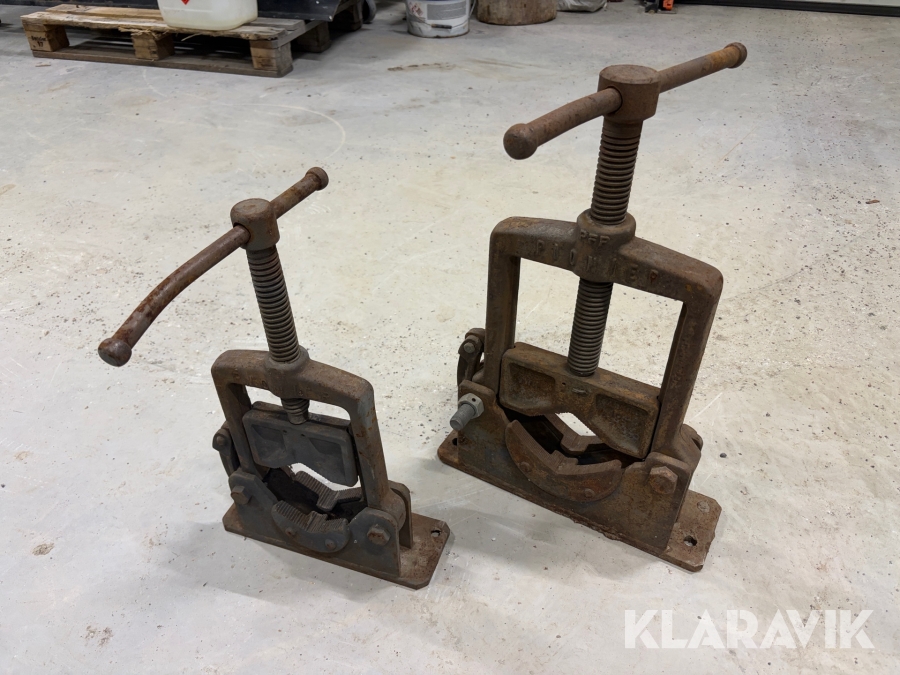 Rörskruvstycke 2 st