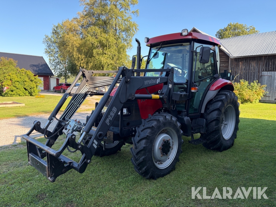 Traktor Case IH JX70 4WD med lastare & skopa