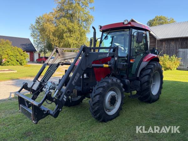 Traktor Case IH JX70 4WD med lastare & skopa