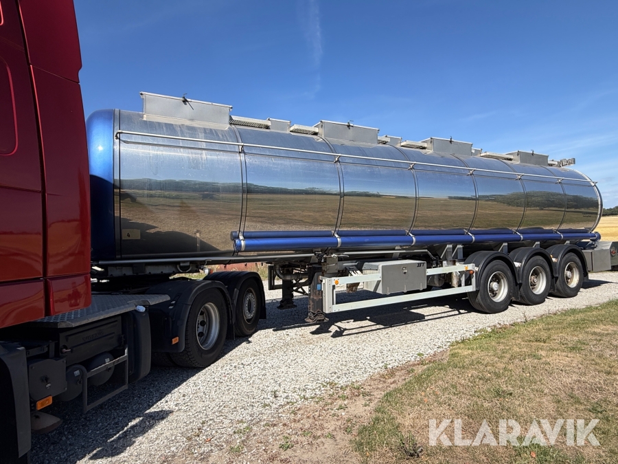 Livsmedelstrailer Lag rostfri