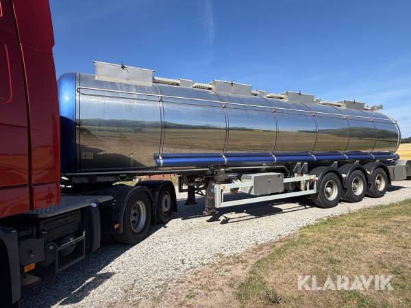 Livsmedelstrailer Lag rostfri