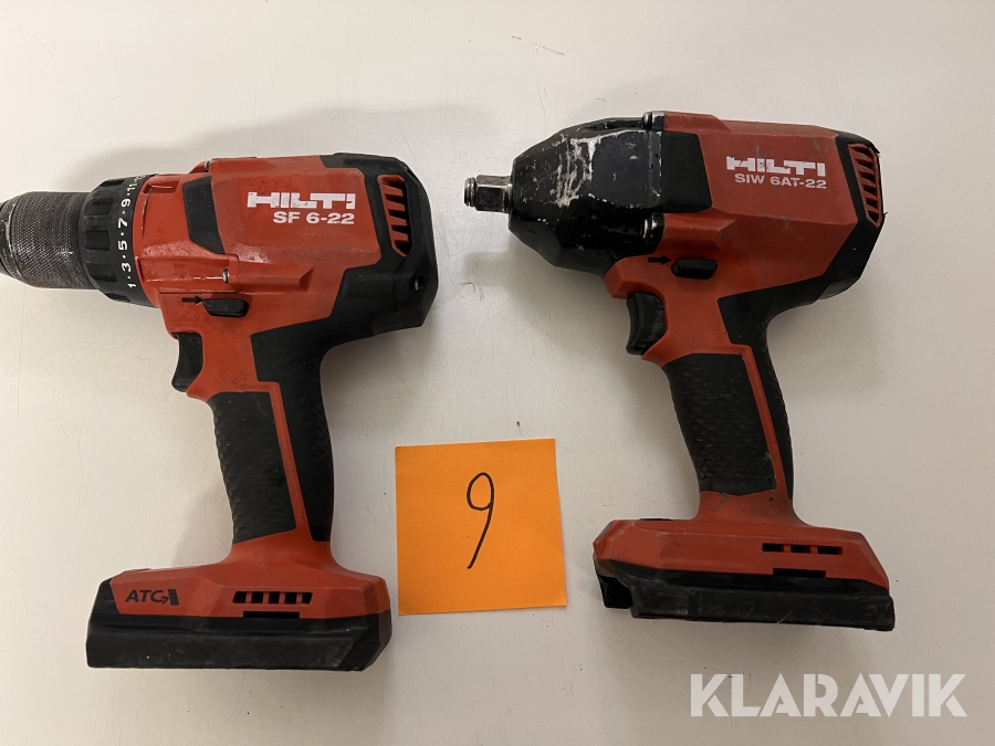 Skruvdragare och Mutterdragare Hilti Nuron SF 6-22, SIW 6AT-22