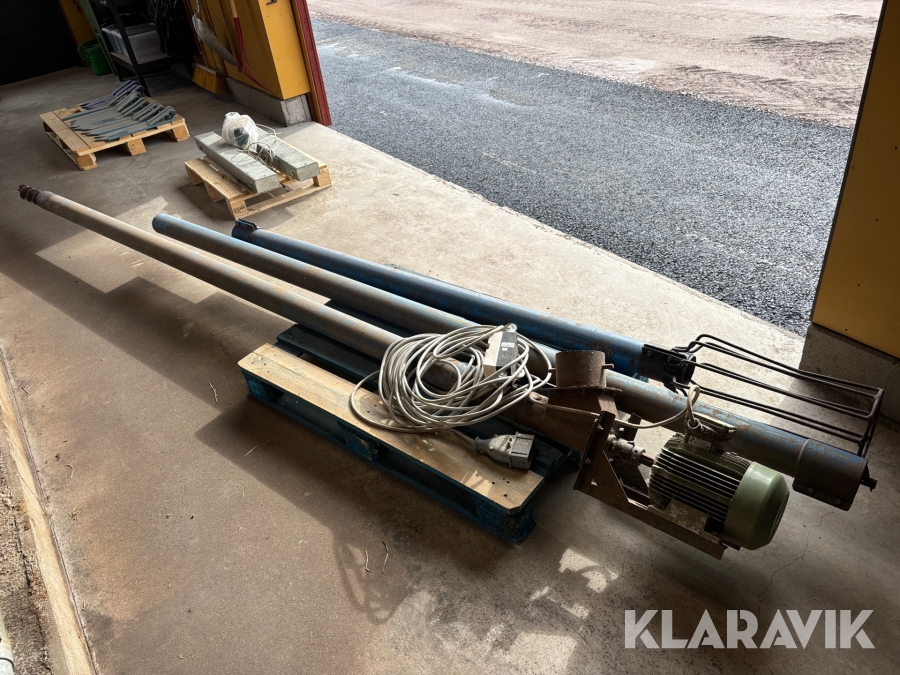 Spannmålsskruv ca 8m