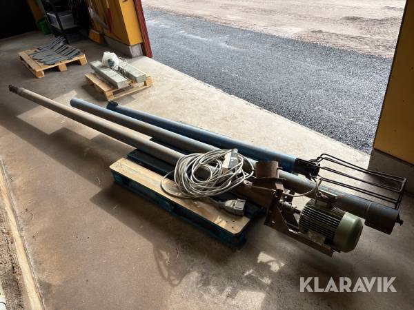 Spannmålsskruv ca 8m