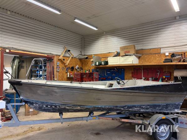 Aluminiumbåt styrpulpet