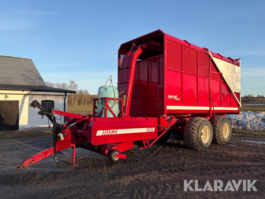 Hackvagn Metsjö ES4000M med JF 900 Hack