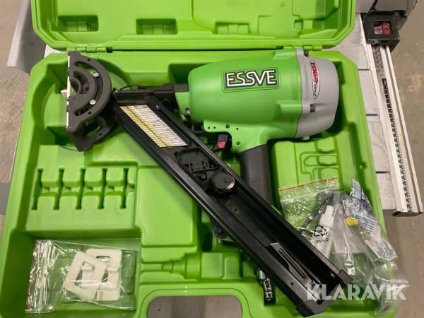 Spikpistol Essve EDGEfast för dolda spik i trädäck