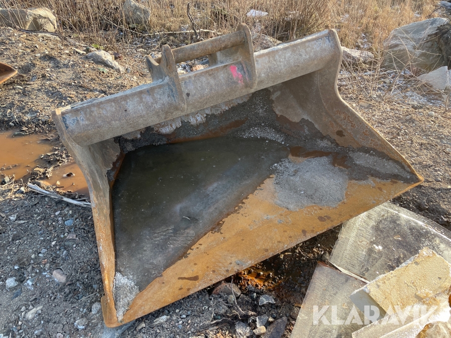 Planerskopa med S60-fäste Götene RT1500