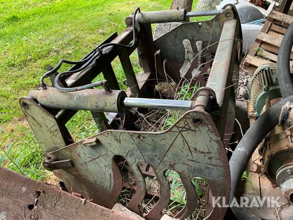 Silouttagare/Ensilageuttagare Ålö Quicke Silcut lilla BM