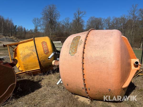 Fodertank Weda för blötutfodring 2 st
