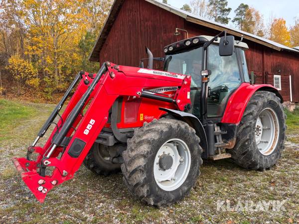Traktor Massey Ferguson 5480 Dyna-4 med frontlastare