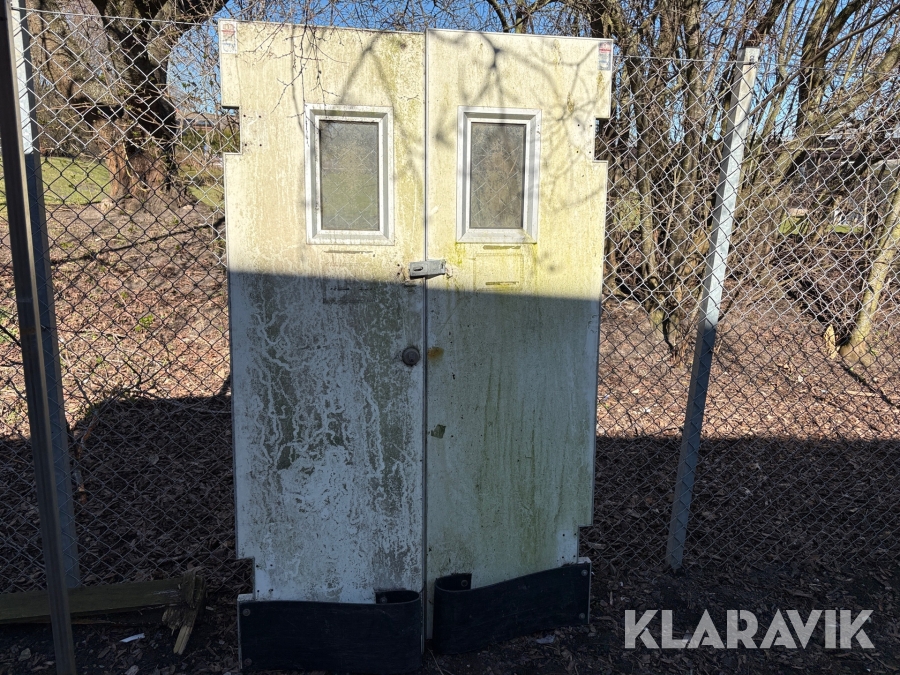 Lagerdörrar Thermos Glasfiberdörrar