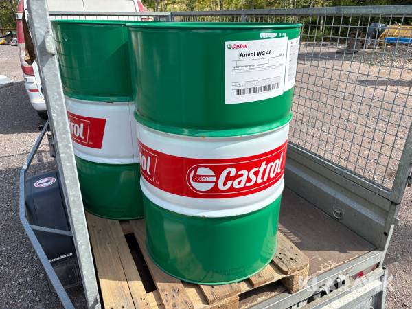Fat med hydraulolja Castrol Angola WG 46 2 st