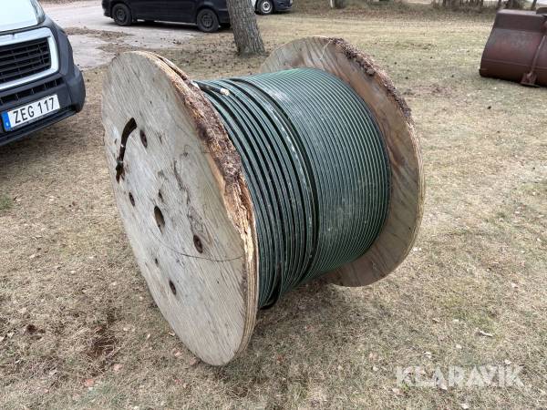 Fiberslang på rulle