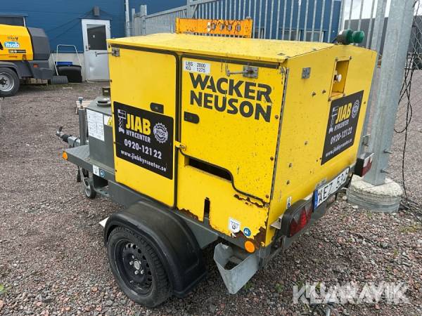 Dieseldrivet Tjältiningsaggregat Wacker Neuson WE 350 M