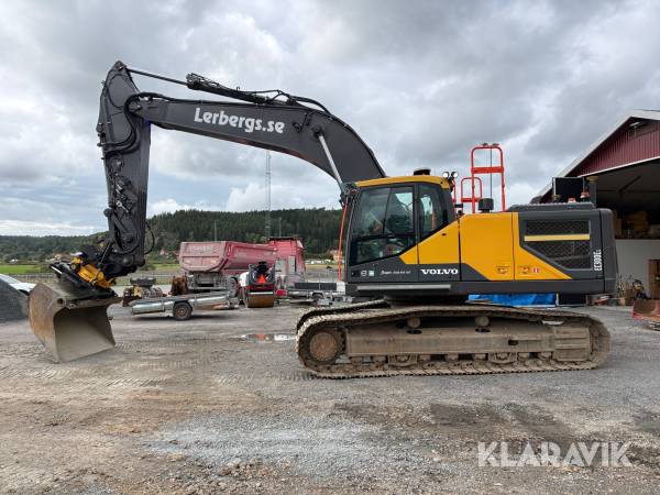 Grävmaskin Volvo EC300EL GPS